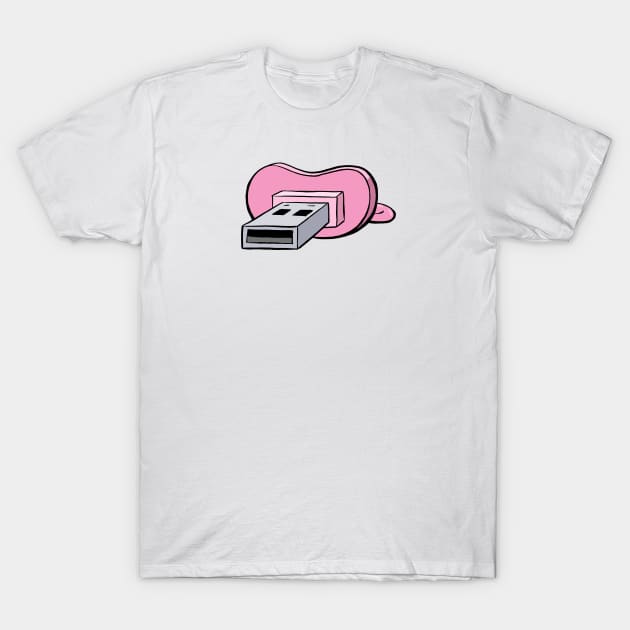 8 GB Pacifier T-Shirt by ticulin